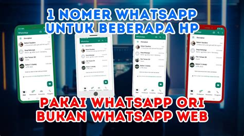 Cara Menautkan Akun Whatsapp Ke Hp Lain Pakai Whatsapp Resmi Youtube