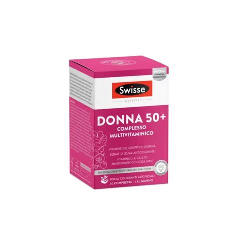 Swisse Donna 50 Multivitaminico Integratore Donne Dai 50 Anni 30