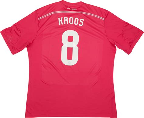 2014 15 Real Madrid Away Shirt Kroos 8 6 10 XXL