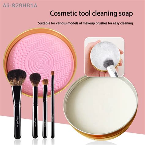 1pcs Silicone Makeup Brush Cleaner Soap Pad Make Up Washing Brush