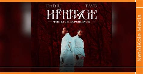 Dadju et Tayc annoncent la date de sortie de leur album HÉRITAGE