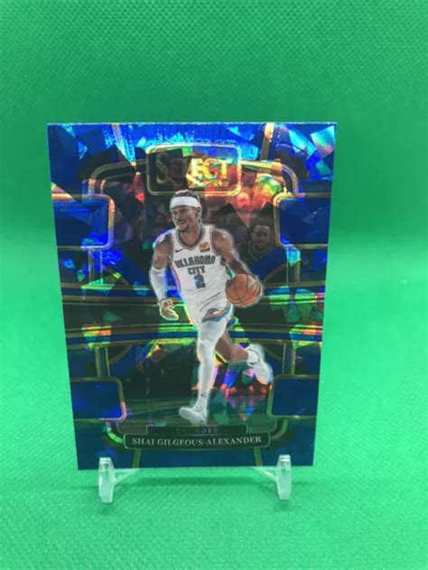 2023 24 PANINI SELECT Shai Gilgeous Alexander Concourse Blu Ghiaccio