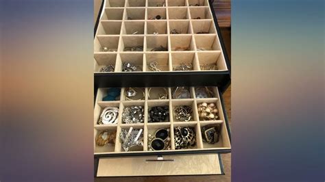 Glenor Co Earring Organizer Holder Small Large Slots Classic