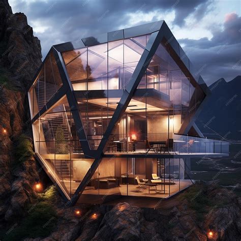 Premium Photo | Captivating photos of stunning home exteriors and interiors