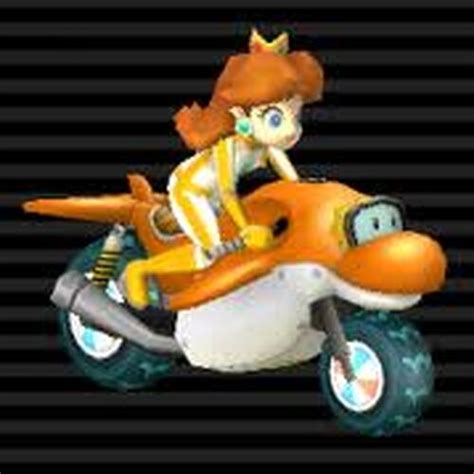 Princess Daisy Mario Kart Wii Bike