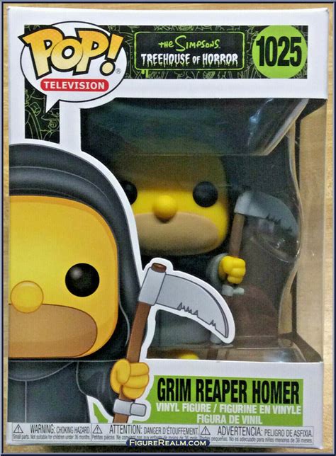 Grim Reaper Homer Simpsons Pop Vinyl Figures Funko Action Figure