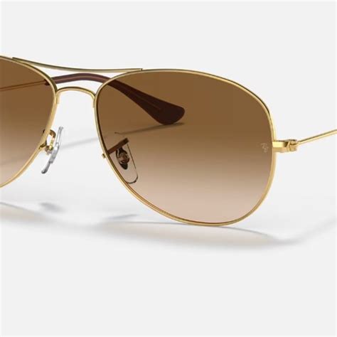 Ray Ban Accessories Rayban Cockpit Aviator Sunglasses In Gold Poshmark