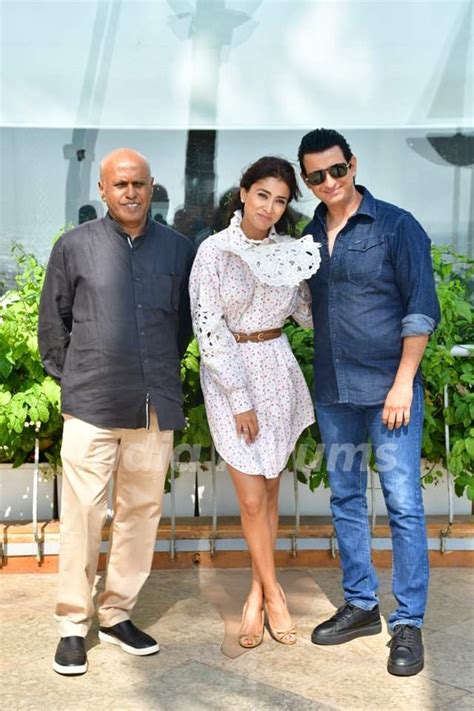 Sharman Joshi and Shriya Saran snapped promoting their film Music School