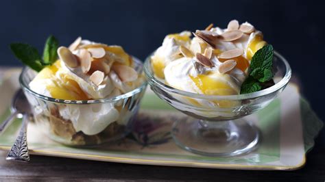 Clementine Syllabub And Cr Pes Suzette Recipe Bbc Food