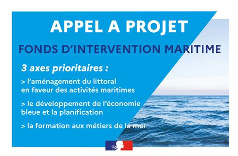 Fonds dintervention maritime Lancement de lappel à projets 2024