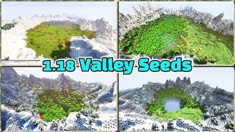 Amazing Village Valley Seeds In Minecraft Java Edition Youtube