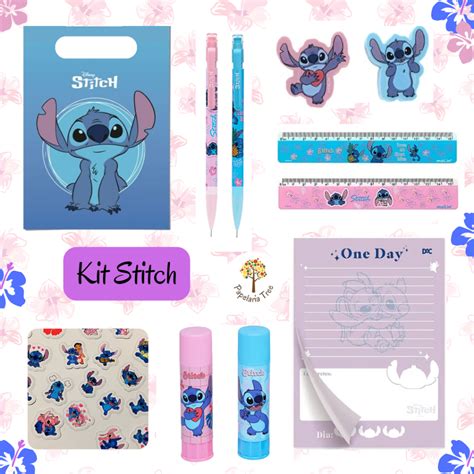 Kit Escolar Volta S Aulas Stitch Shopee Brasil