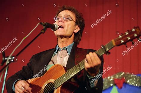 SIR CLIFF RICHARD SINGING PLAYING GUITAR Editorial Stock Photo - Stock ...