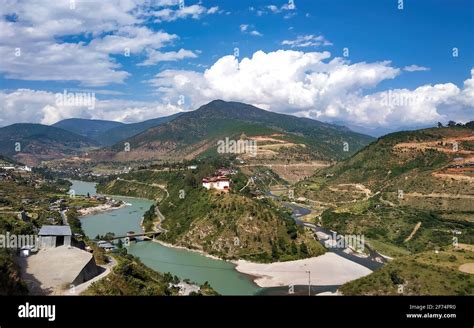 Landscape view in Bhutan Stock Photo - Alamy