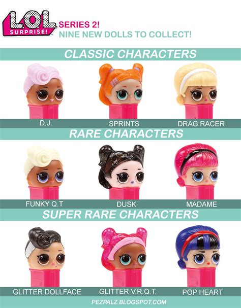 Lol Surprise Dolls Characters And Names