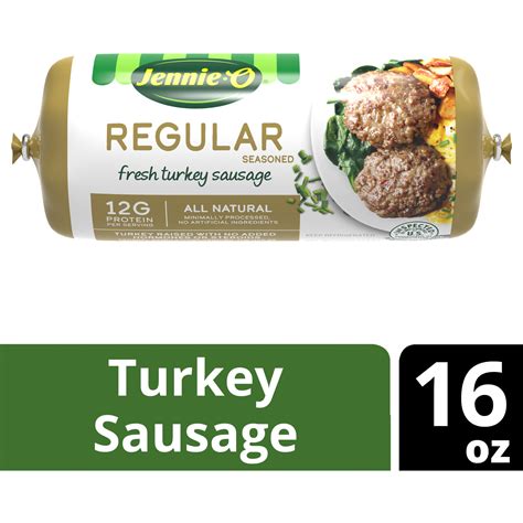 Jennie O Turkey Sausage All Natural 1 Lb Chub 16 Oz