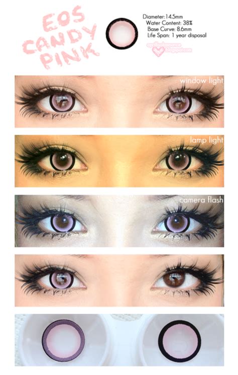 Circle Lenses Coloured Contacts Circle Lens Big Eye Contacts Korean