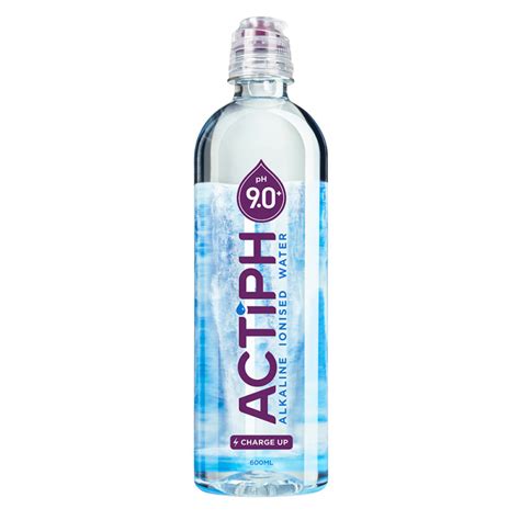 Actiph Eau Alcaline Ionisee Bouteille Ml X