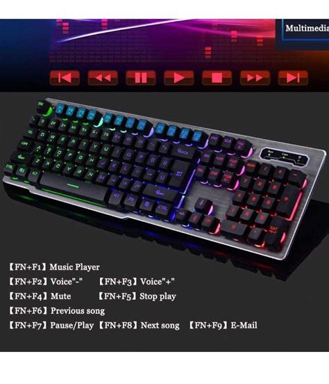 Lexontech Delog 24g Rechargeable Wireless Keyboard And Mouse Setmk500 Gaming Keyboard And Mouse