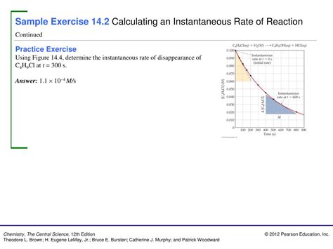 Ppt Sample Exercise Calculating An Average Rate Of Reaction