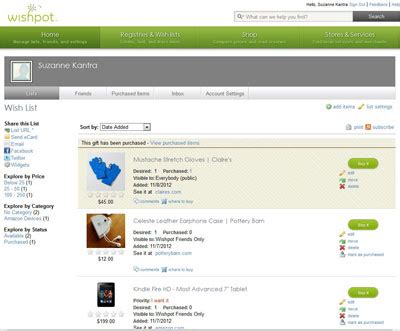 Create a Digital Wish List - Techlicious