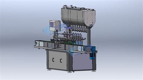 八头活塞式液体灌装机三维模型solidworks12版可编辑c23216 艺图网