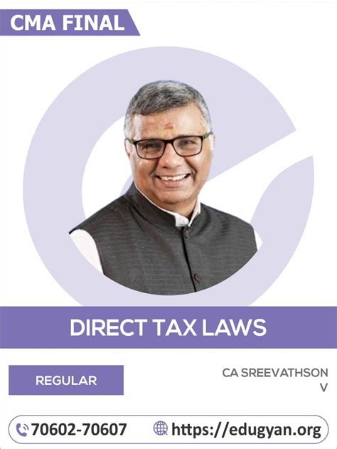 Cma Final Direct Tax Laws International Taxation Dt By Ca