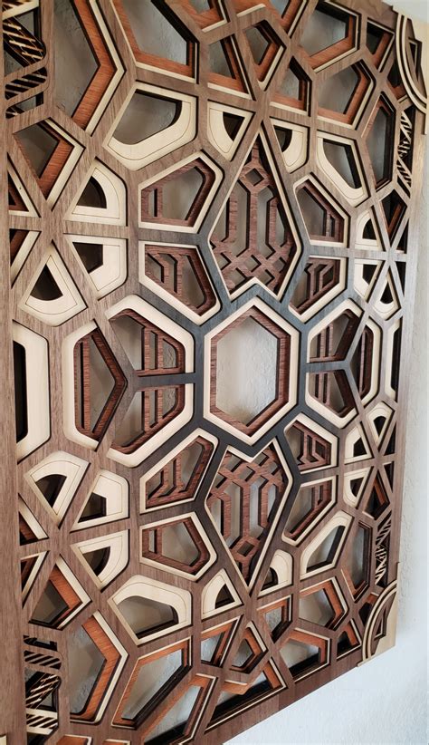 Laser Cut Wood Wall Art | [+] WALL ART IDEAS