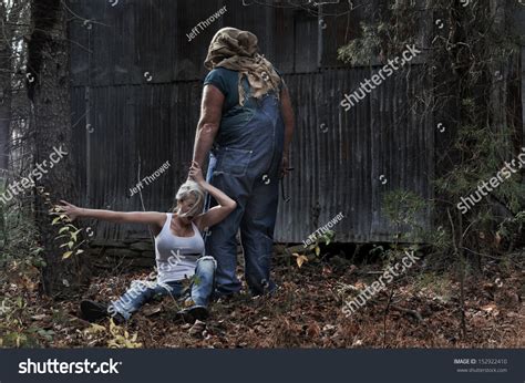 Girl Being Dragged By Hair