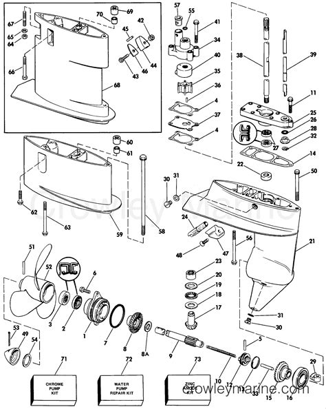 Gearcase Outboard E Rcob Crowley Marine