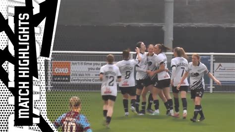 Highlights I Derby County Women Vs Burnley Women Youtube