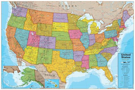 united states wall chart winteractive app waypoint geographic