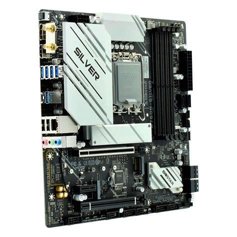 Biostar B760A-Silver Bundkort, LGA 1700, DDR5 ATX - 1519 DKK