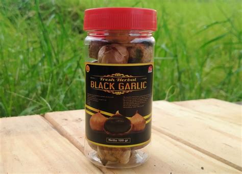 Bawang Hitam Tunggal Black Garlic Botol 100 Gram Super Premium Lazada