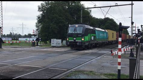 Db Ice Highspeedtrain Meets Rtb Cargo Vectron With Container