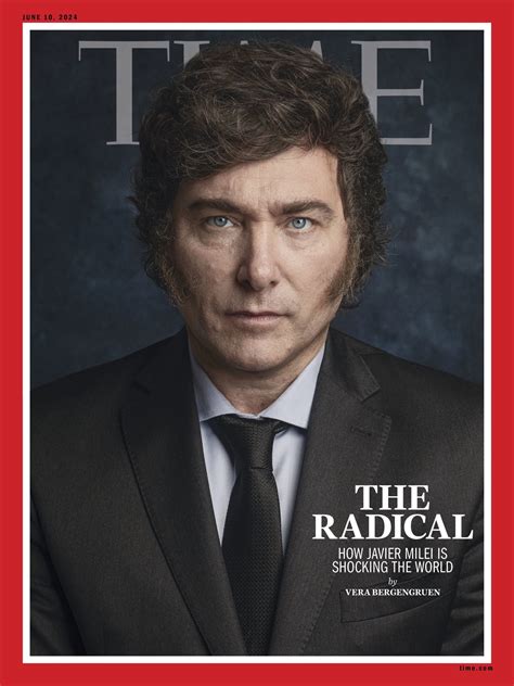 Milei Presidente De Portada El Argentino Protagoniza Una Entrevista