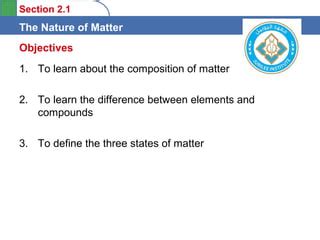 The nature of matter | PPT