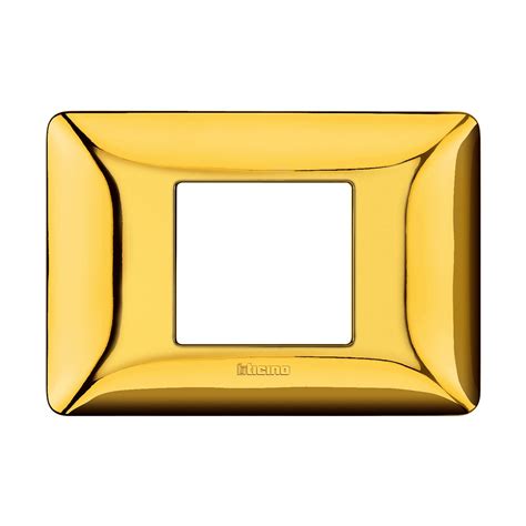 Placca Moduli Matix Bticino Oro Lucido Leroy Merlin