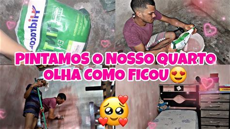 Pintamos O Nosso Quartoolha Como Ficou N O Pintamos O Quarto Todo