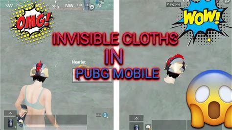 Invisible Cloths In Pubg Mobile Glitch Youtube