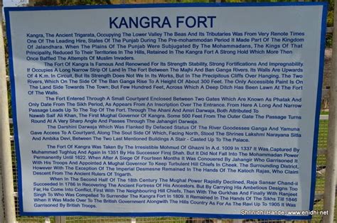 Historic Kangra Fort Himachal Pradesh Updated Enidhi India Travel Blog