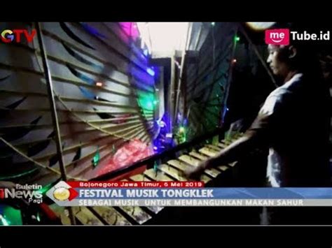 Festival Musik Tongklek Dari Se Karesidenan Bojonegoro Untuk Bangunkan