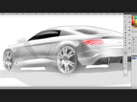 Concept Car Digital Sketching Tutorial Car Body Design