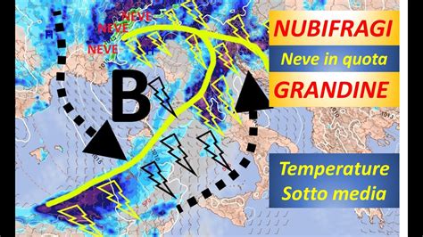 Meteo Violenta Ondata Di Maltempo In Arrivo Da Nord A Sud Possibili