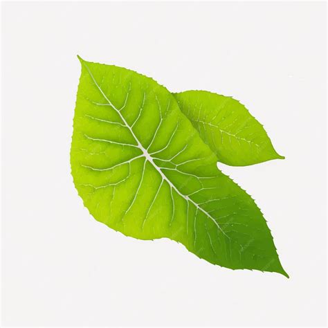 Premium Vector Beech Leaf Vector Illustration Isolated On A White