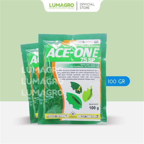 Insektisida Ace One Sp Gr Asefat Obat Pengendali Hama Ulat Kutu