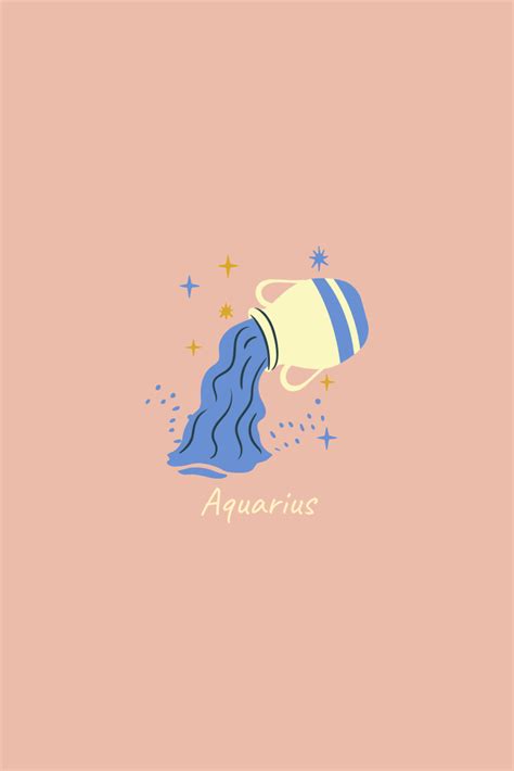 Aquarius Zodiac Sign Wallpaper