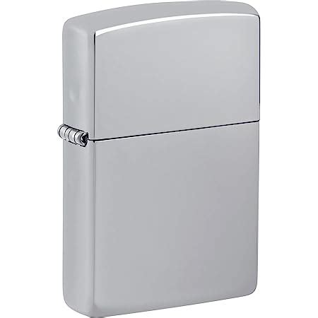 Zippo Mod Le Flamme Zippo High Polish Chrome Laser Engrave