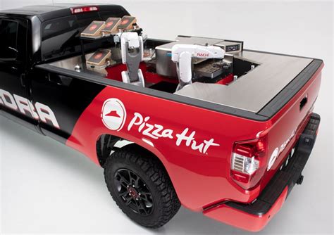 Toyota Tundra Pie Pro With Hydrogen Fuel Cell Electric Powertrain Makes Its Own Pizza At Sema