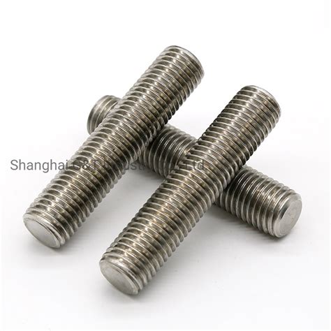 A2 A4 B8 Double Thread End Full Thread Stainless Steel Stud Bolt